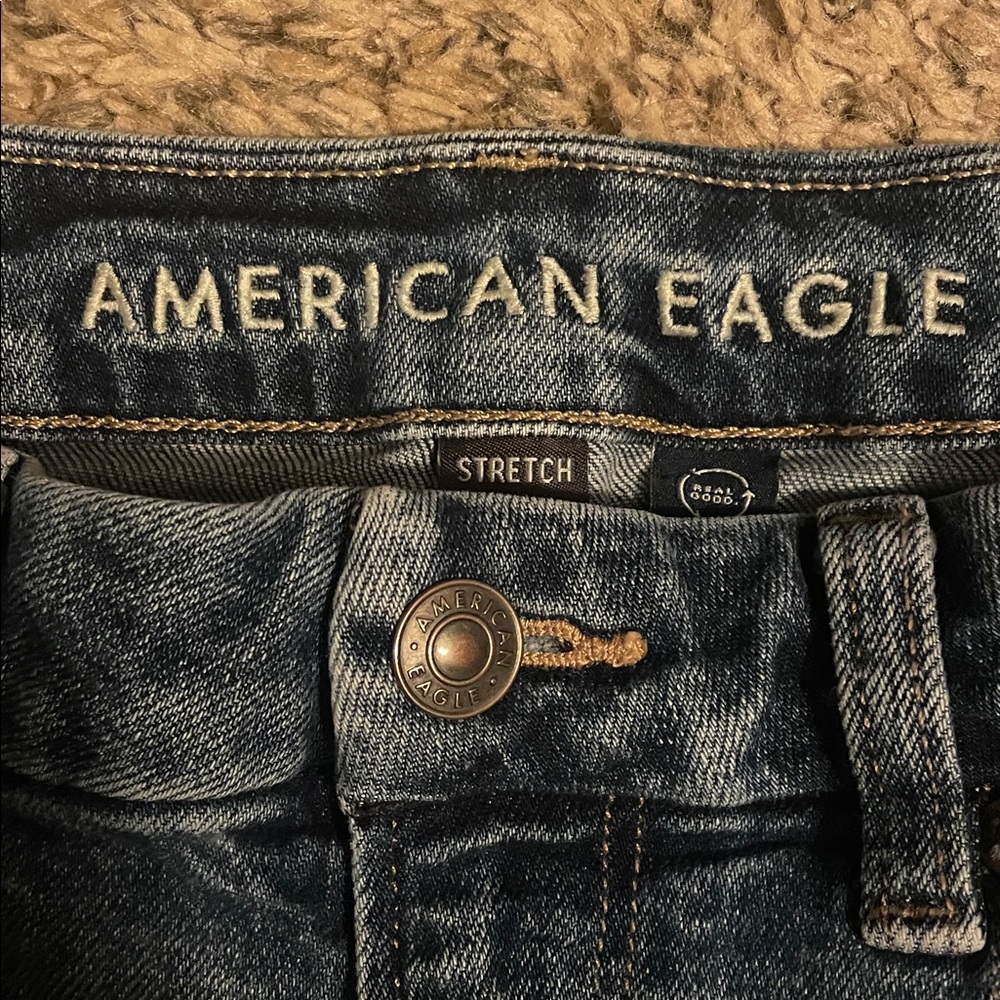 American Eagle curvy mom jean -size 6 x-long - Picture 2 of 5